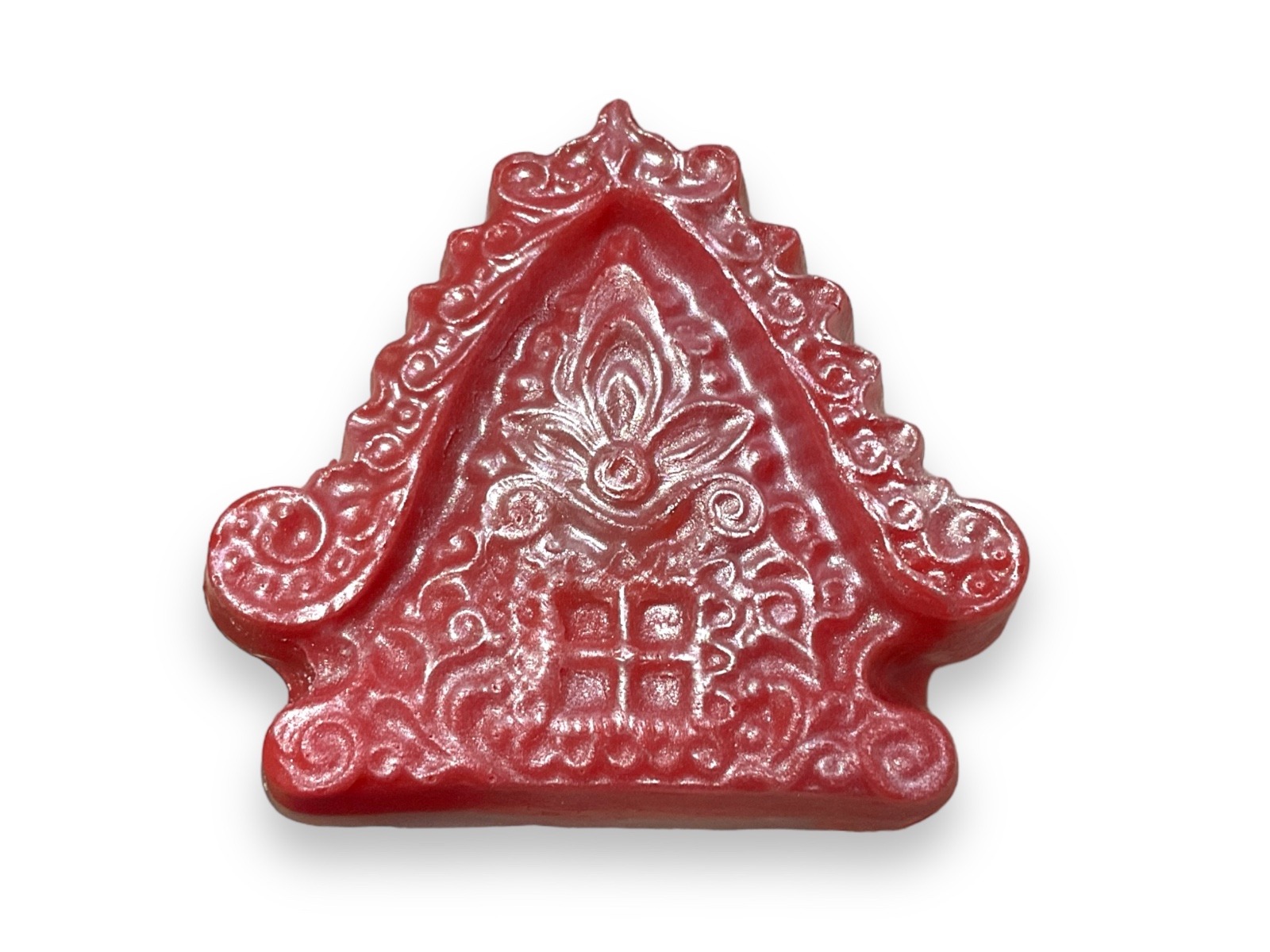Casa de Navidad Roja