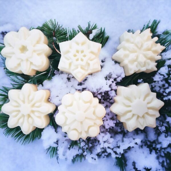 Velas copos de nieve