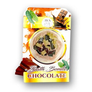 Bomba efervescente para tina con aroma chocolate