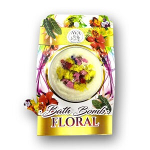 Bomba efervescente para tina aroma floral