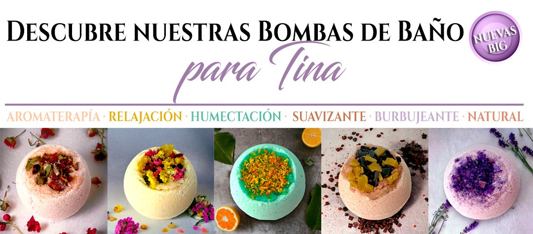 Banner bombas efervescentes para tina
